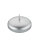Schwimmkerzen Silber Ø 60 mm, 20 Stück