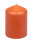 Stumpenkerzen Dunkelorange 100/67 mm, 10 Stück