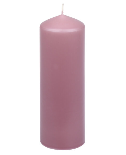Stumpenkerzen Antikrosa 200/67 mm, 10 Stück