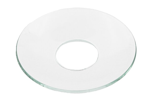 Glas-Kerzenmanschette (Tropfenfänger) für Kerzen bis Ø 30 mm