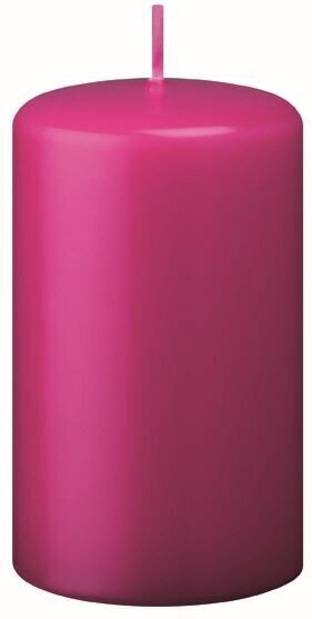 Kopschitz Kerzen Stumpenkerzen Fuchsia Pink 100 x Ø 60 mm, 4 Stück
