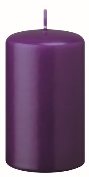 Kopschitz Kerzen Stumpenkerzen Violett 300 x Ø 100 mm, 2 Stück